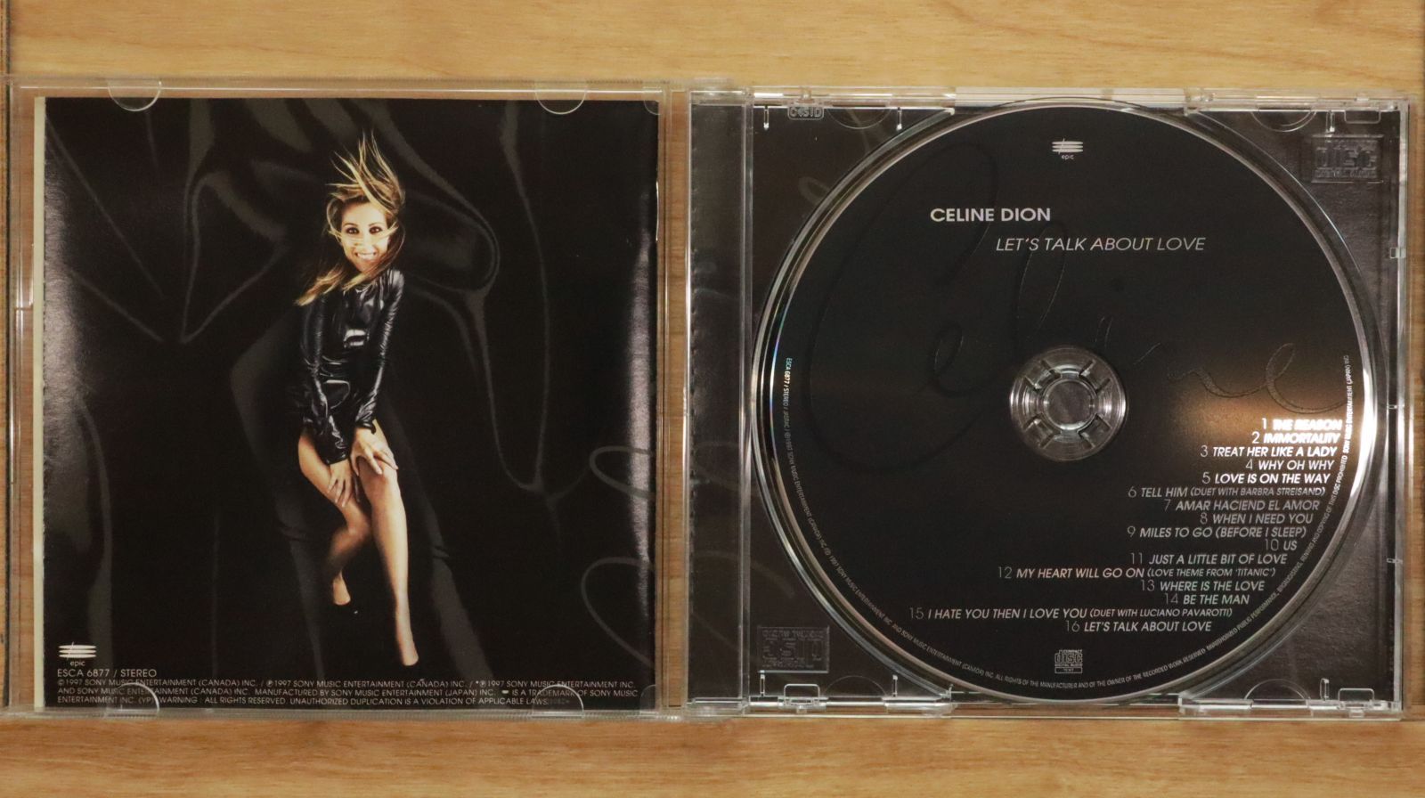 中古】 レッツ・トーク・アバウト・ラヴ/CD/ESCA-6877