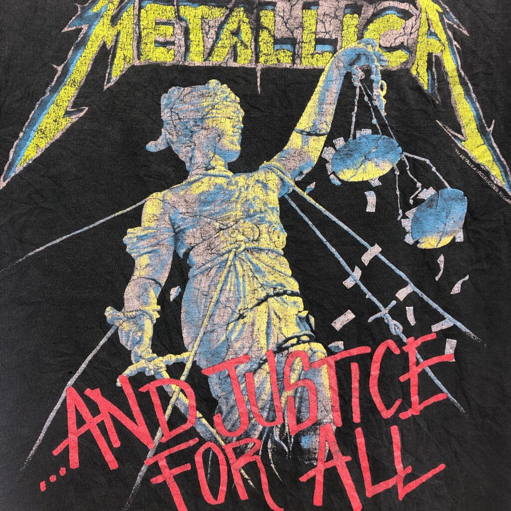 90年代 METALLICA メタリカ And Justice For All 半袖Ｔシャツ バンドT ...