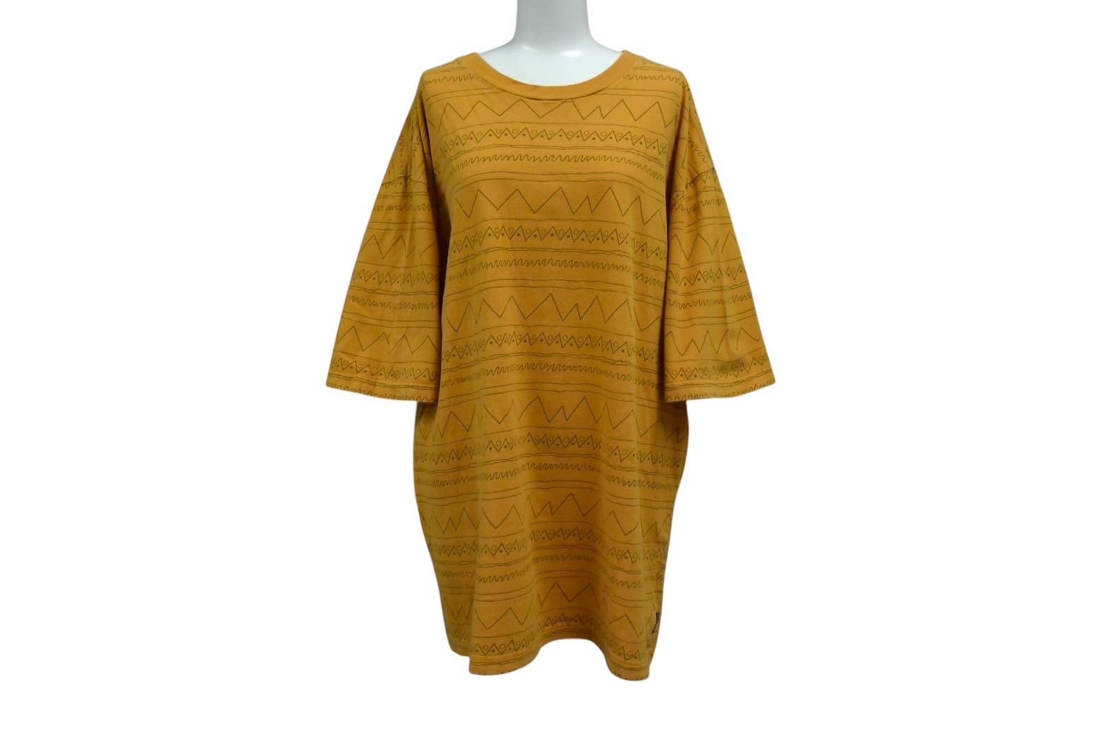 STUSSY ステューシー ビンテージストライプボーダーＴシャツ 00s オレンジ コットン サイズL 4b000592