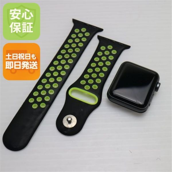 Apple Watch series3 38mm GPSモデル スペースグレイ Apple 土日祝発送OK 07000