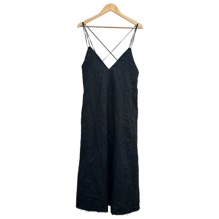 Spick - Span スピックアンドスパン 23040200205120 リネンキャミワンピース レディース ブラック 38