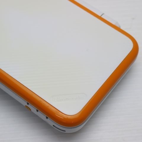 美品 NEWニンテンドー2DS LL ホワイト×オレンジ 即日発送 2DS