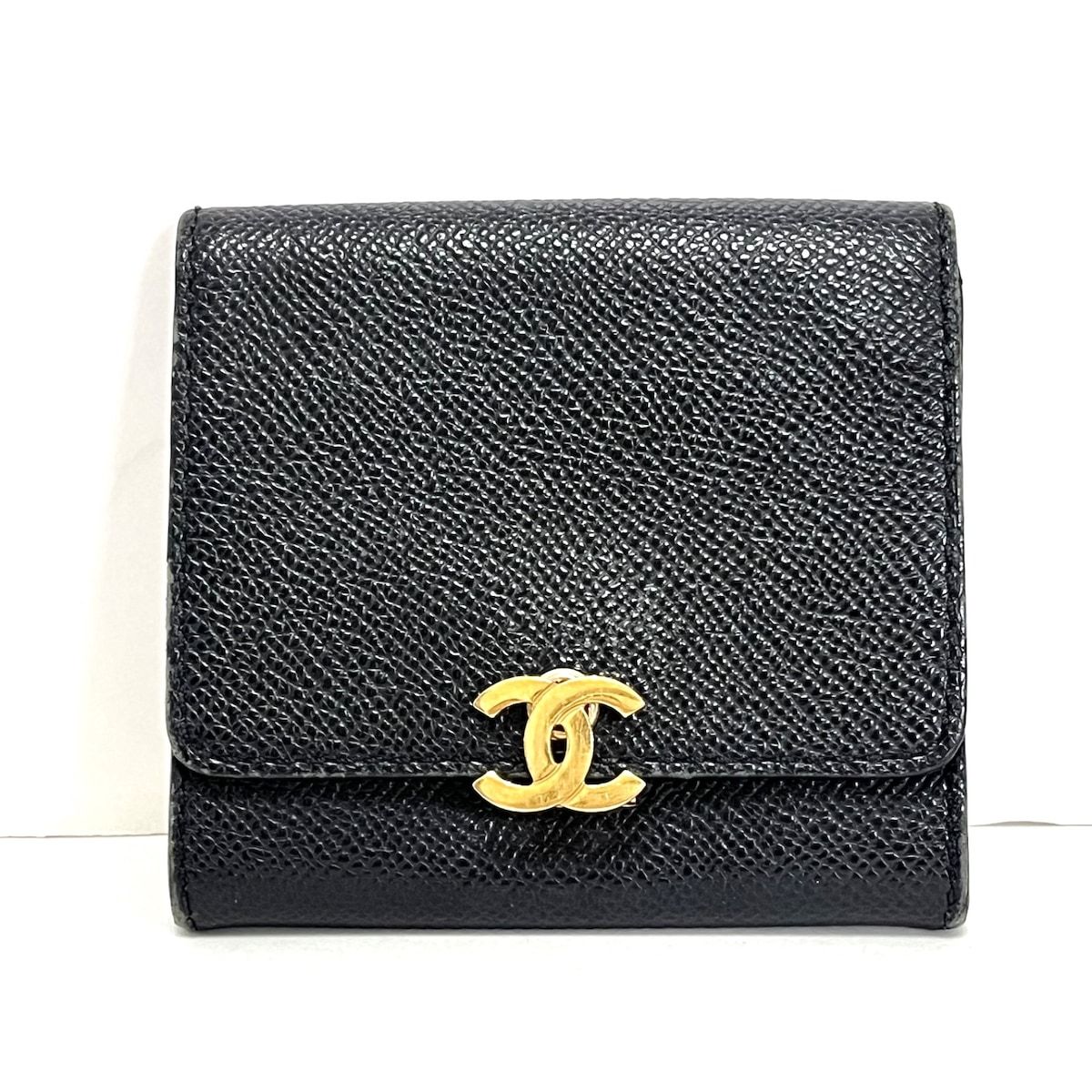 CHANEL(シャネル) コインケース - 黒 ココマーク/ゴールド金具