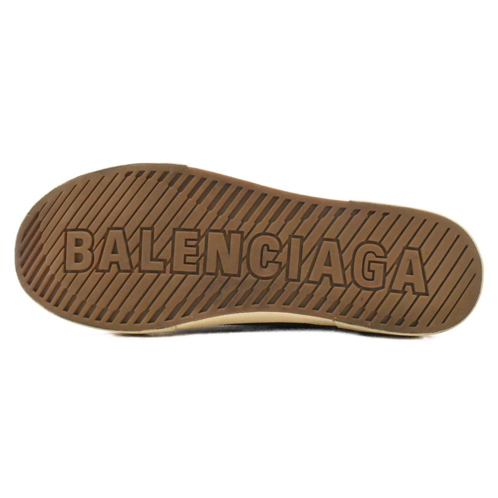 BALENCIAGA (バレンシアガ) デストロイ加工 キャンバス ミュール