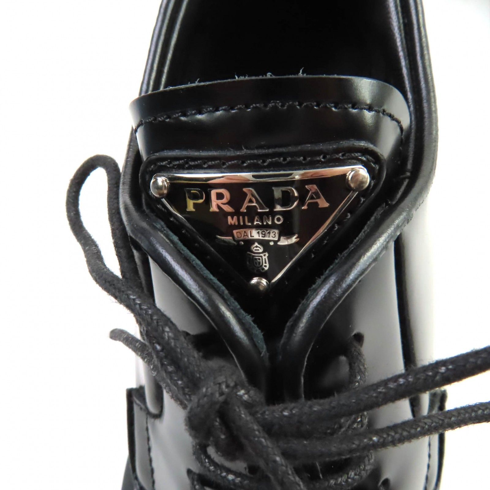 極美品☆PRADA プラダ 1E976Mトライアングルロゴ チャンキー 極美品☆PRADA プラダ 1E976Mトライアングルロゴ チャンキー