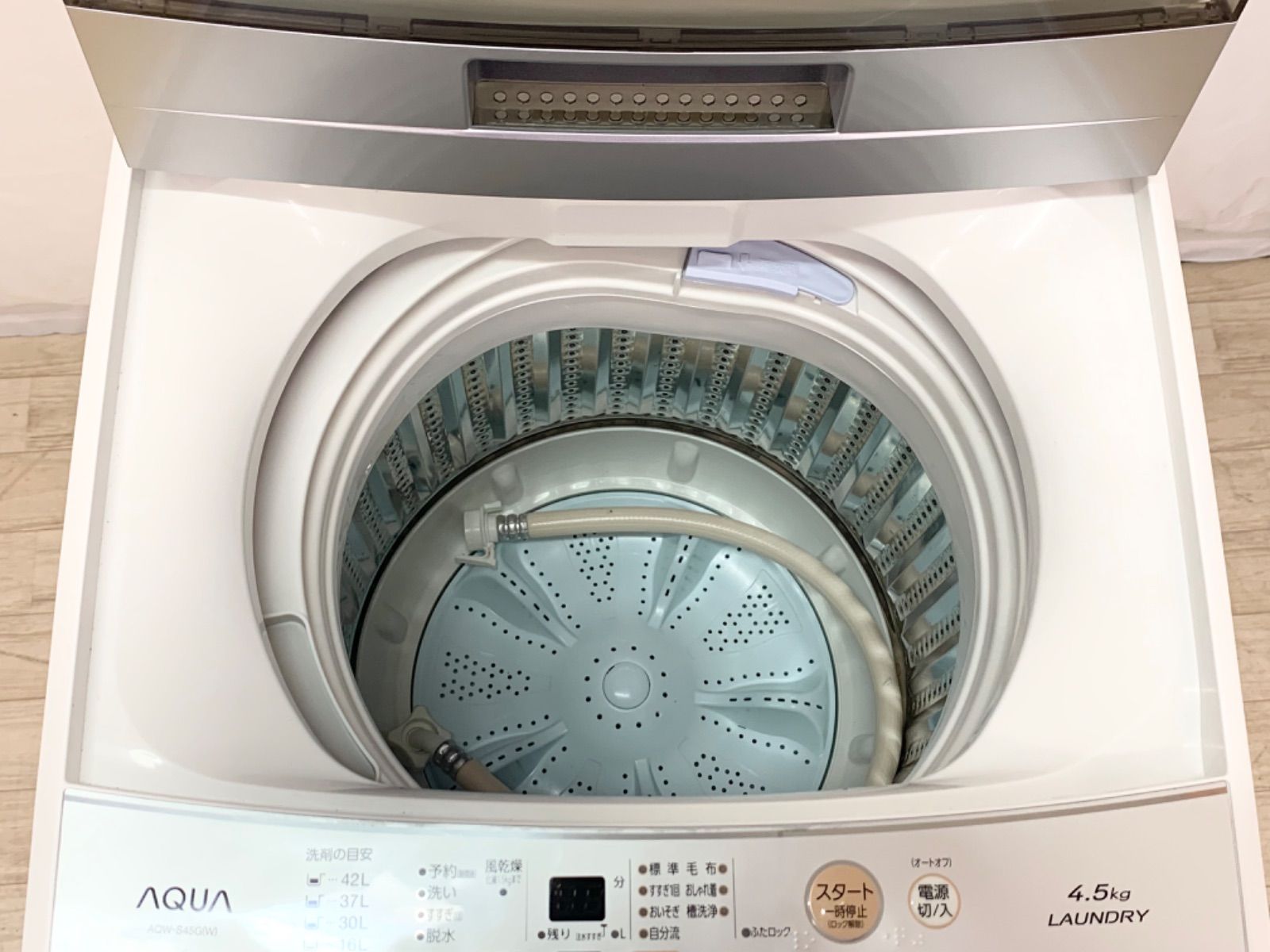 森靖一朗様専用】ハイセンス アクア 冷蔵庫・洗濯機セット 白 2021年製