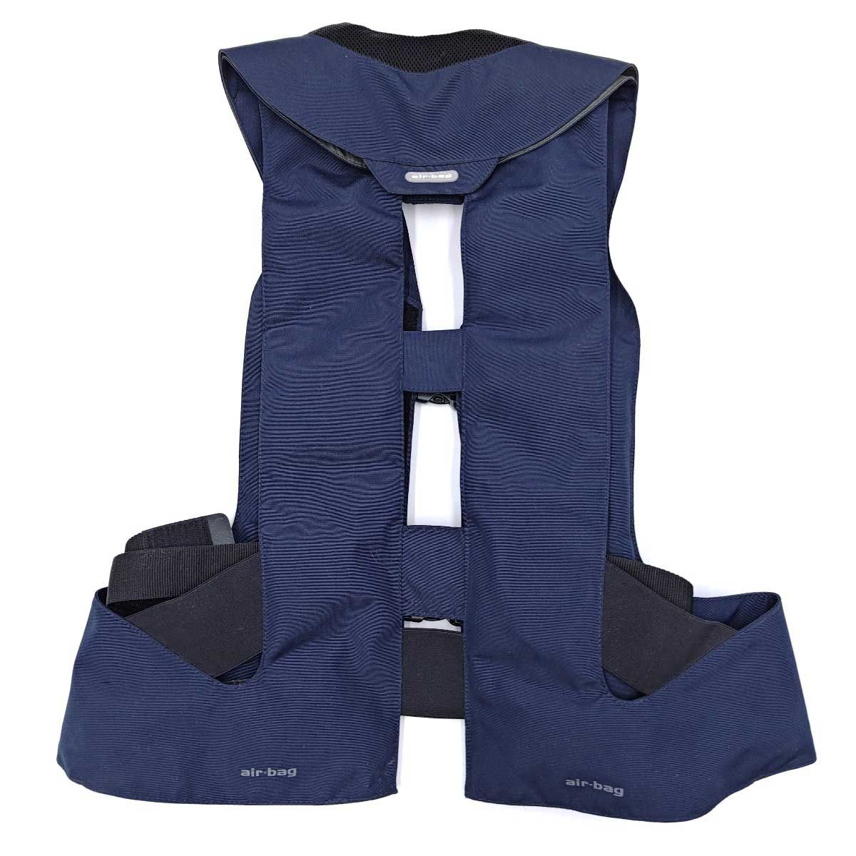 ヒットエアー 乗馬用 一体型エアバッグ プロテクター 2XL-4XL ネイビー  