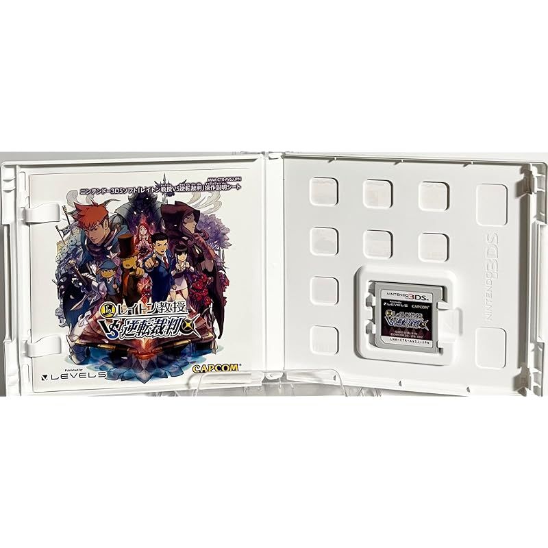 3DS,DS 逆転シリーズ、レイトンシリーズ　17本セットまとめ売り レイトン教授VS逆転裁判 - 3DS 1 - メルカリ
