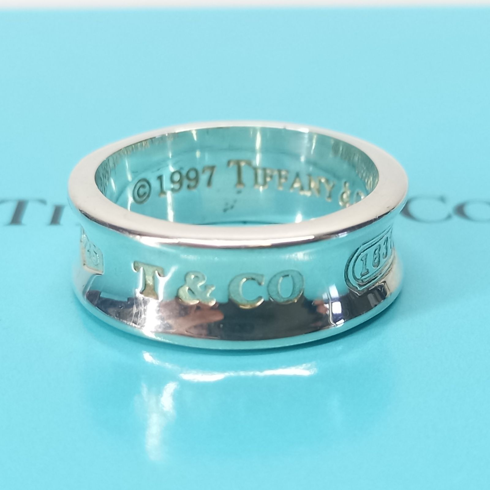 【Tiffany & Co. ナローリング 1837　11号】 ティファニー TIFFANY&Co. 1837 ナローリング リング・指輪 11号
