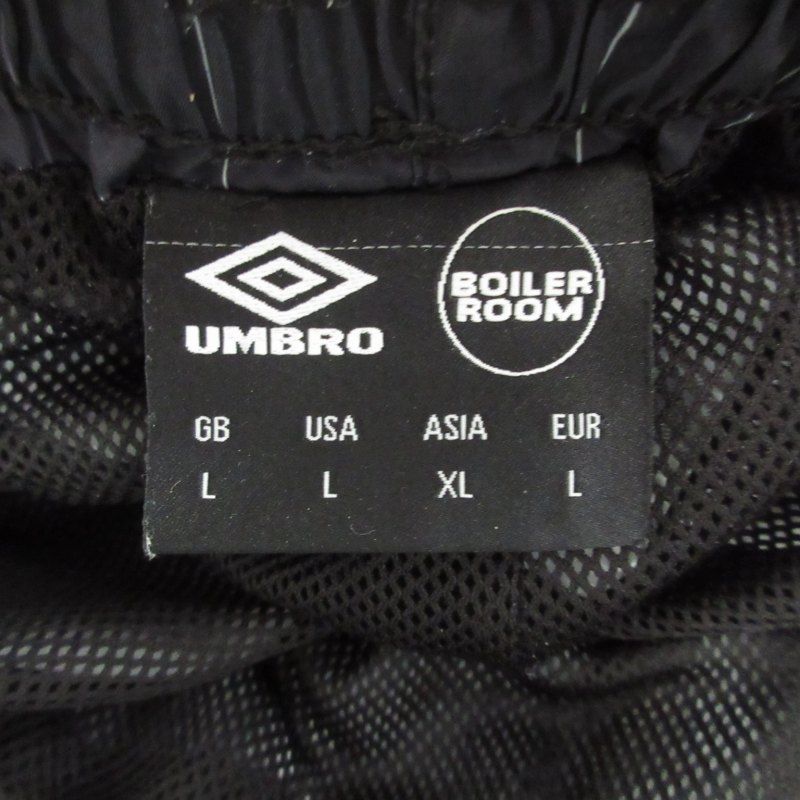 UMBRO BOILER ROOM ストライプパンツ XL/XXL UMBRPT01BLK-1.webp?v=