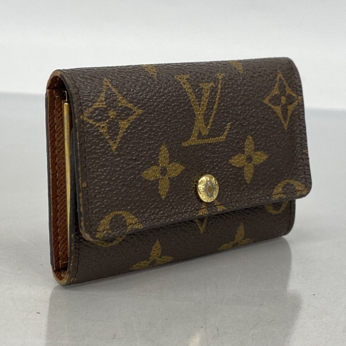 中古品　Louis Vuitton ルイヴィトン　モノグラム キーケース LOUIS VUITTON 【超美品】ルイヴィトン モノグラム プレッシオン