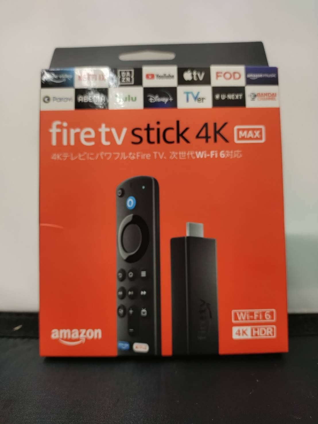 Fire TV Stick 4K Max Alexa対応音声認識リモコン(第3世代)付属 ストリーミングメディアプレーヤー 