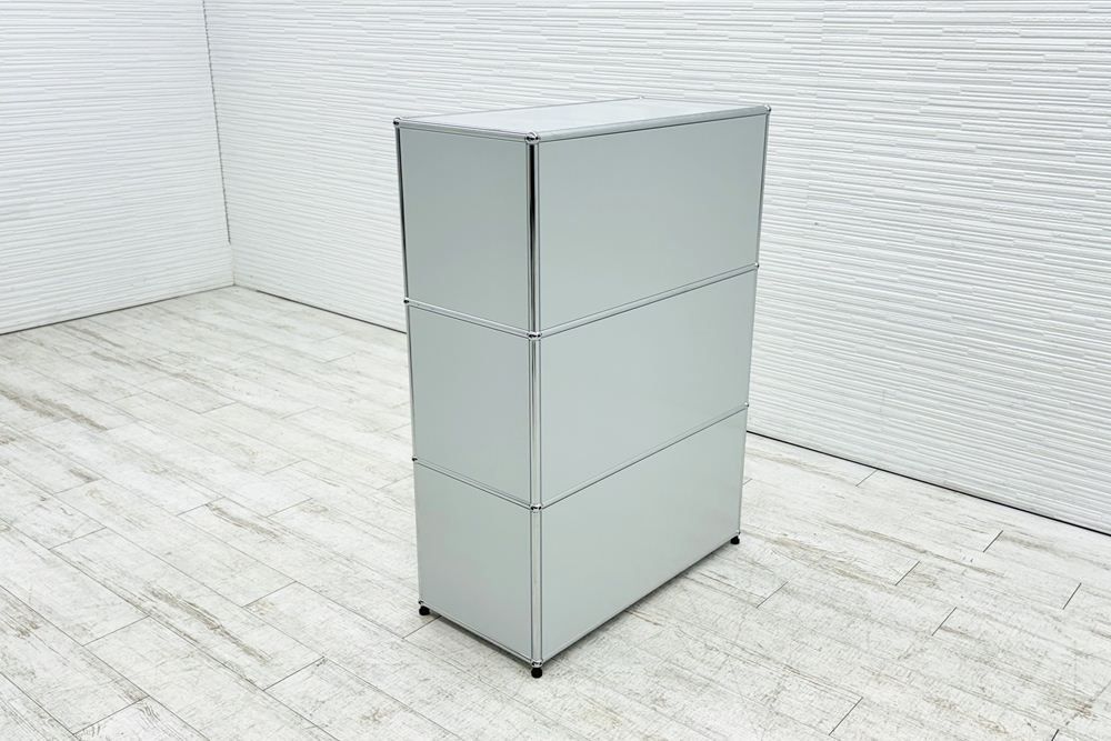 USM ハラー750×350ドロップダウン鍵付き キャビネット ドロップダウンドアx2, エクステンションドアx1