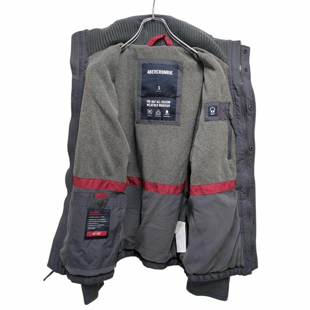 美品】Abercrombie & Fitch アバクロンビー & フィッチ メンズ 高性能ナイロンジャケット ブルゾン グレー サイズS 裏地フリース  - メルカリ