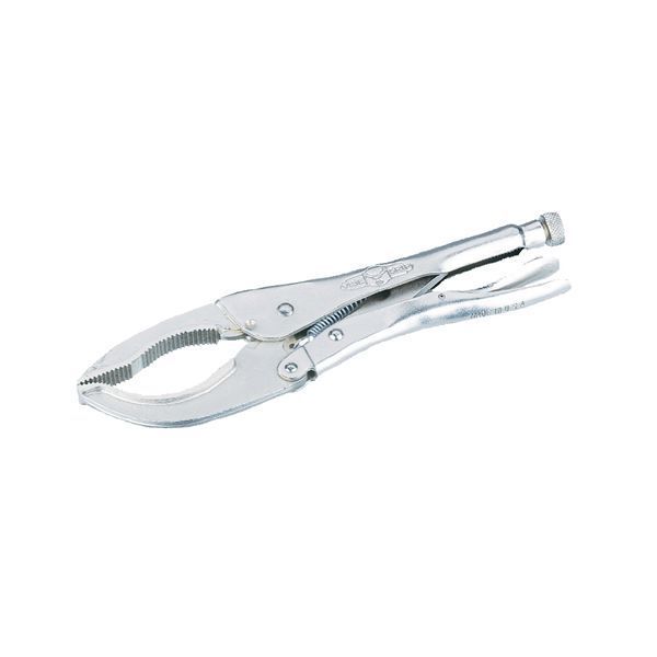 KTC 京都機械工具 バイスグリップ ロッキングプライヤー大型曲線あご 開口値0〜79mm 12LC