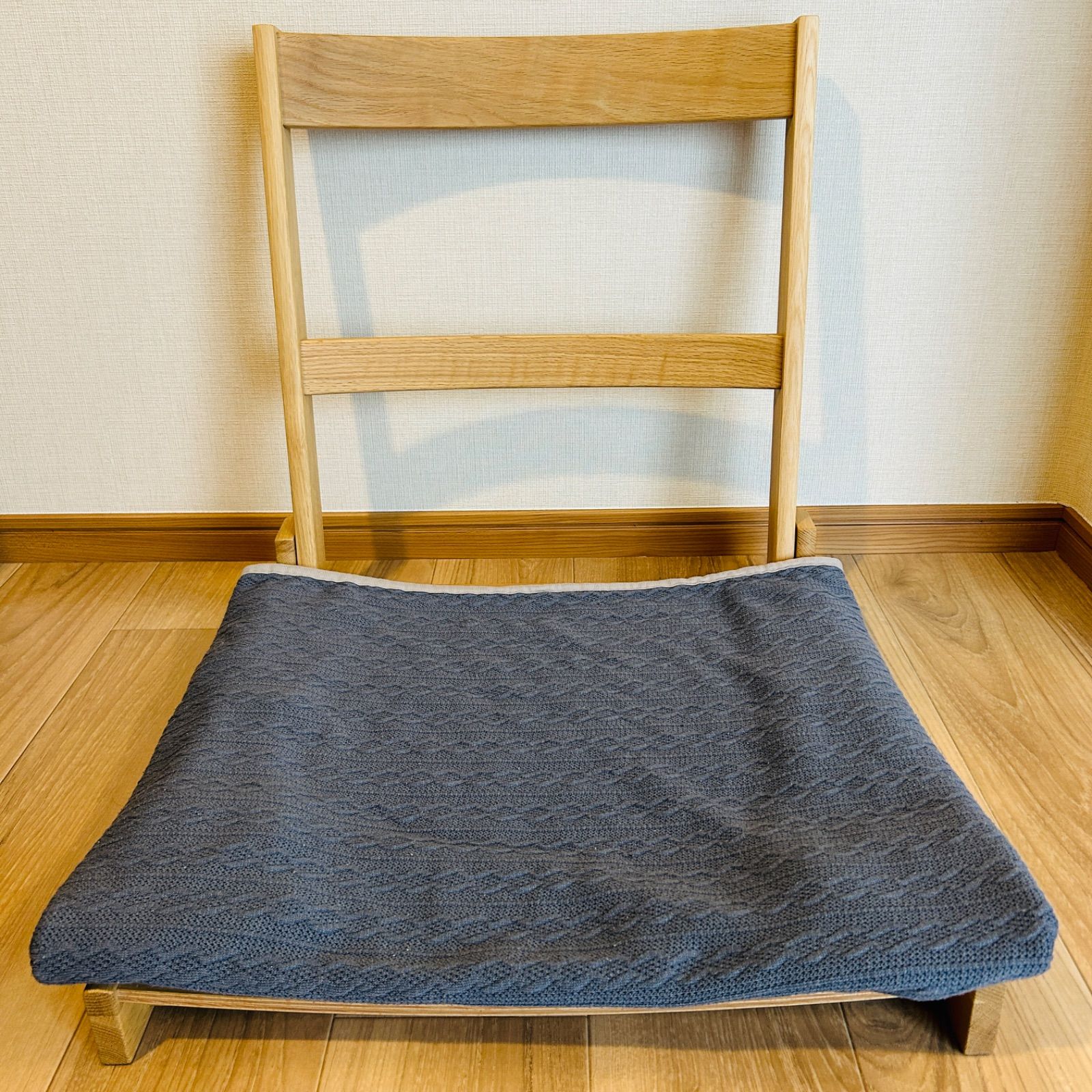 極美品】中川政七商店 座椅子 supported by karimoku - メルカリ