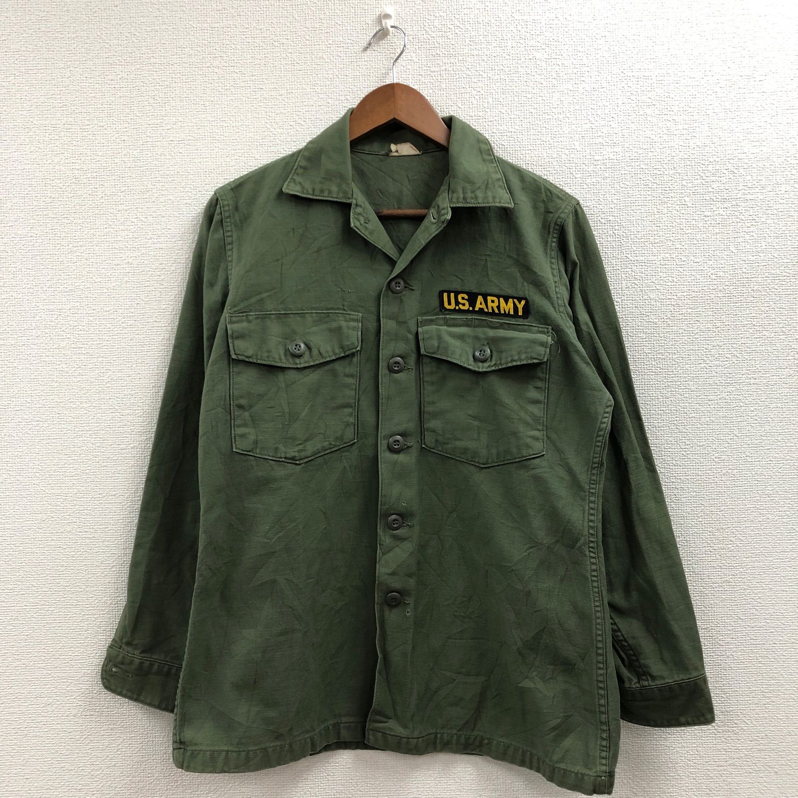 US ARMY VINTAGE ユーティリティシャツ 67年製 15 1/2 - メルカリ