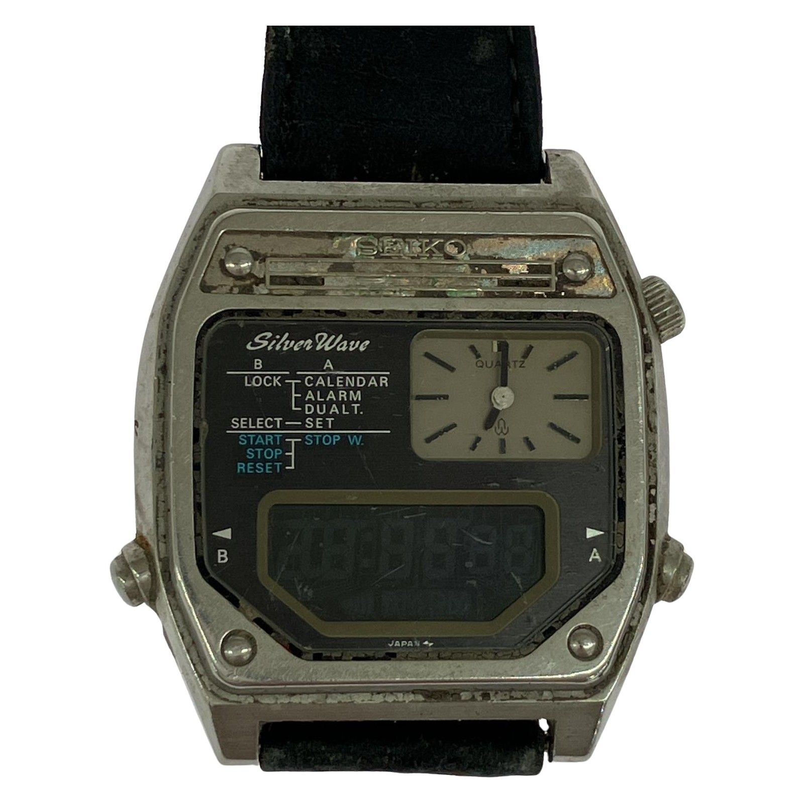 SEIKO セイコー H239-5040 SilverWave腕時計/シルバー×ブラック - メルカリ
