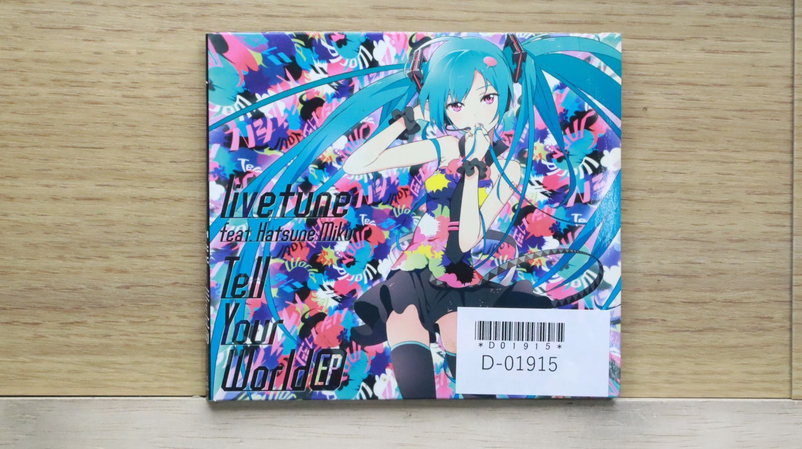 Livetune feat. Miku Hatsune Tell Your World EP Taiwan CD