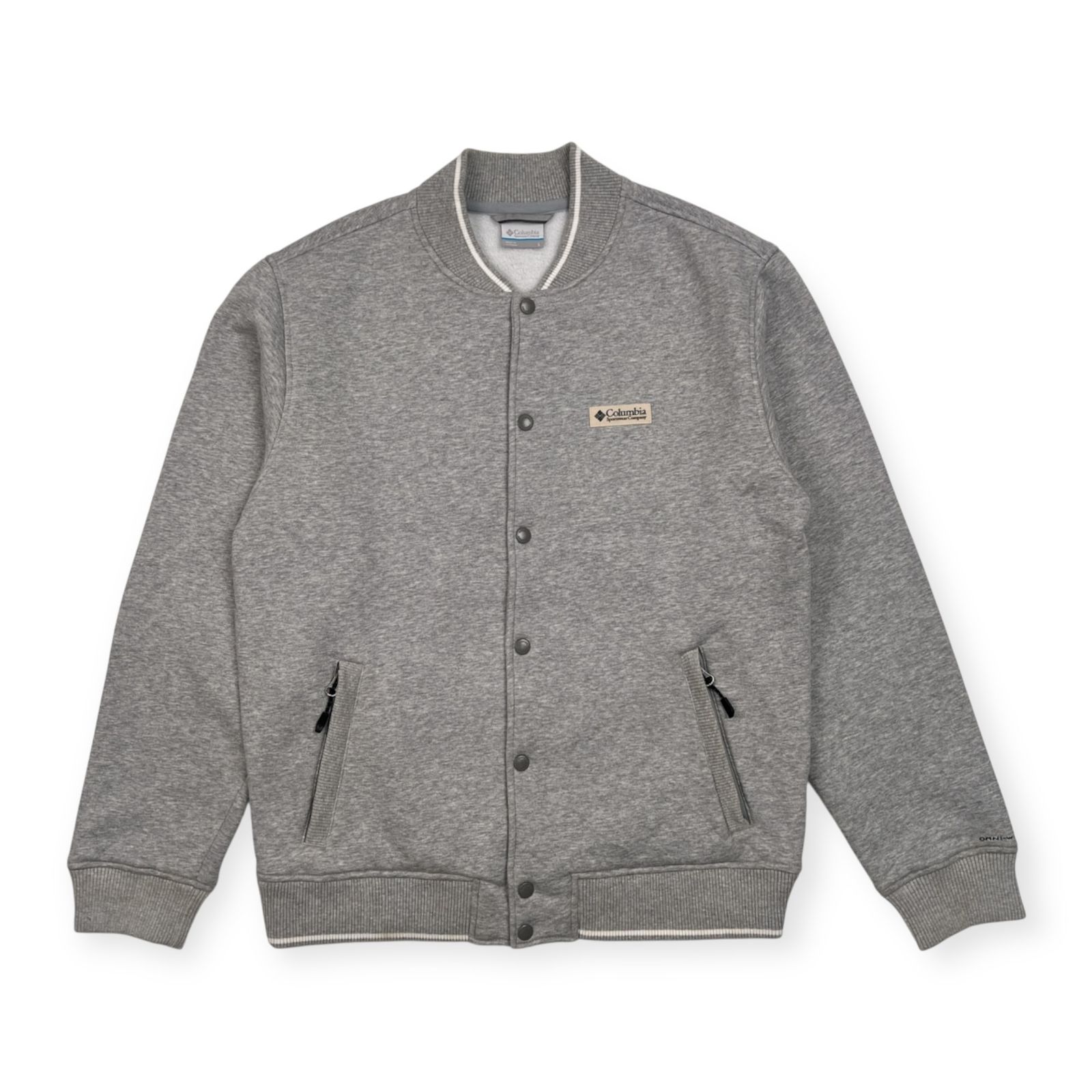 Columbia コロンビア 裏起毛 スウェット スタジャン ジャケット サイズ 
