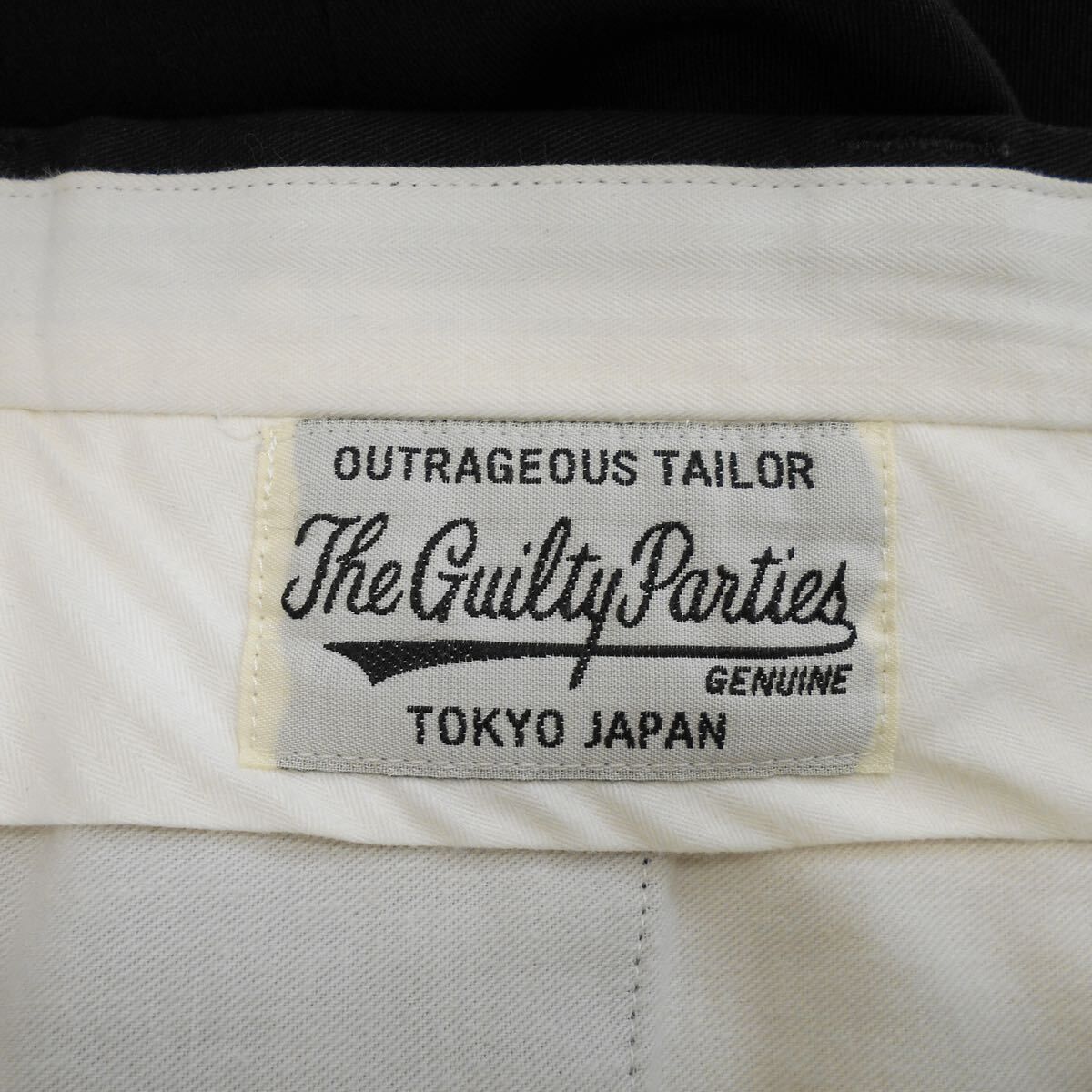WACKO MARIA ワコマリア GUILTY PARTIES TC パンツ チノパン 刺繍 ロゴ 