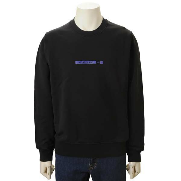 STONE ISLAND ストーンアイランド トレーナー メンズ ブラック