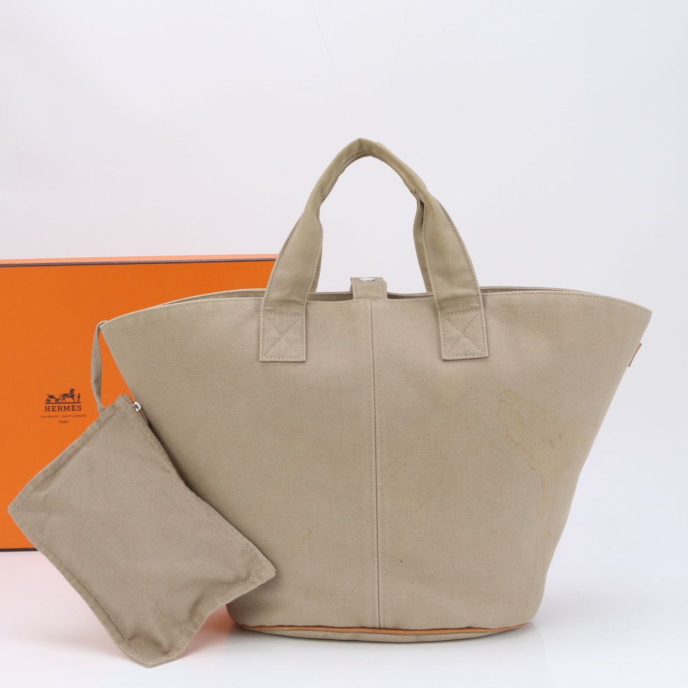 エルメス HERMES パニエドプラージュPM 肩掛け トートバッグ カバン