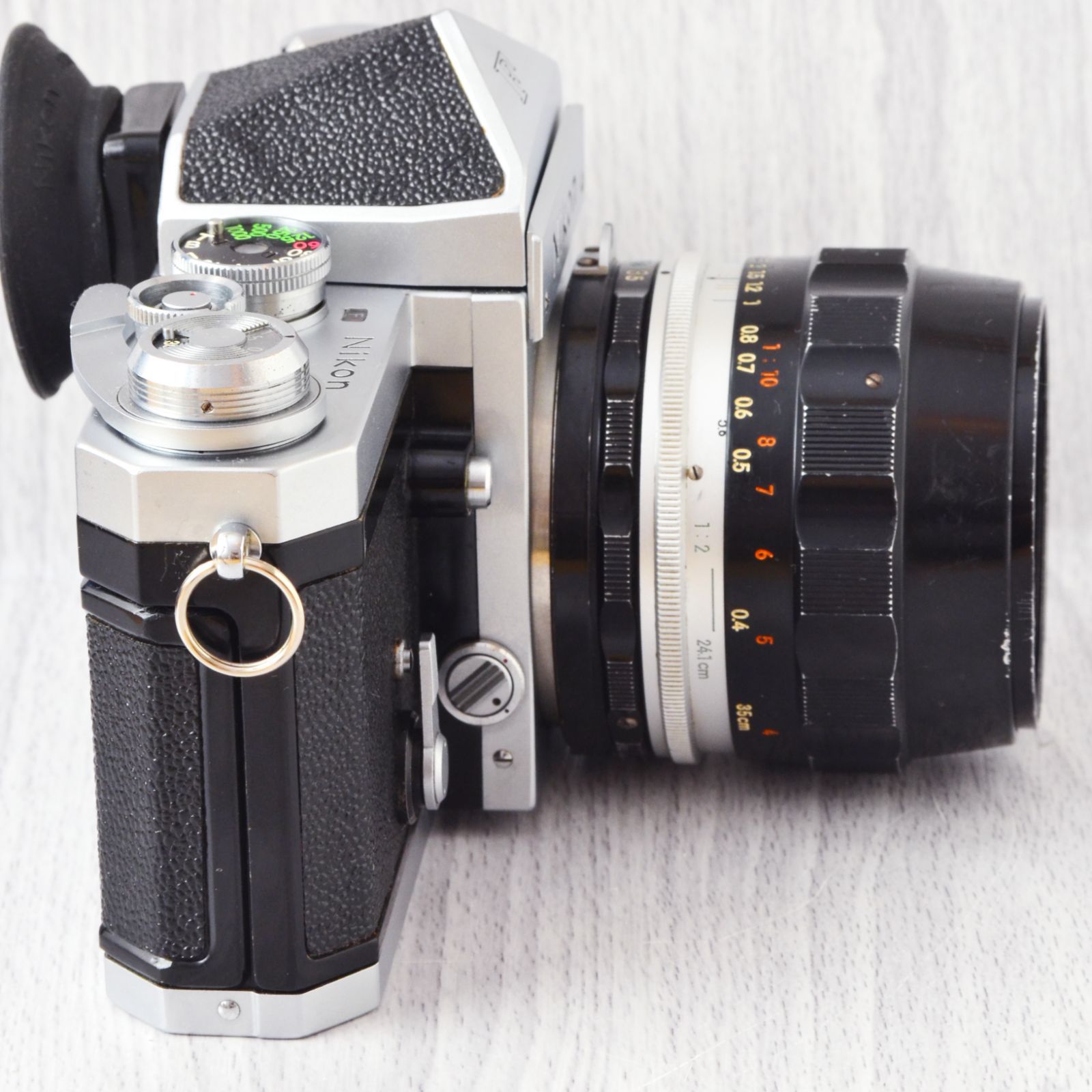 本体極美品! Nikon F アイレベル + 55mm f3.5 整備済 完動品 umbandung