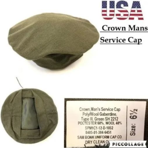 米軍　海兵隊　ドレスキャップ　未使用 米軍 USMC 海兵隊 ドレス Cap 軍服 帽子 未使用 タグ付き 実物