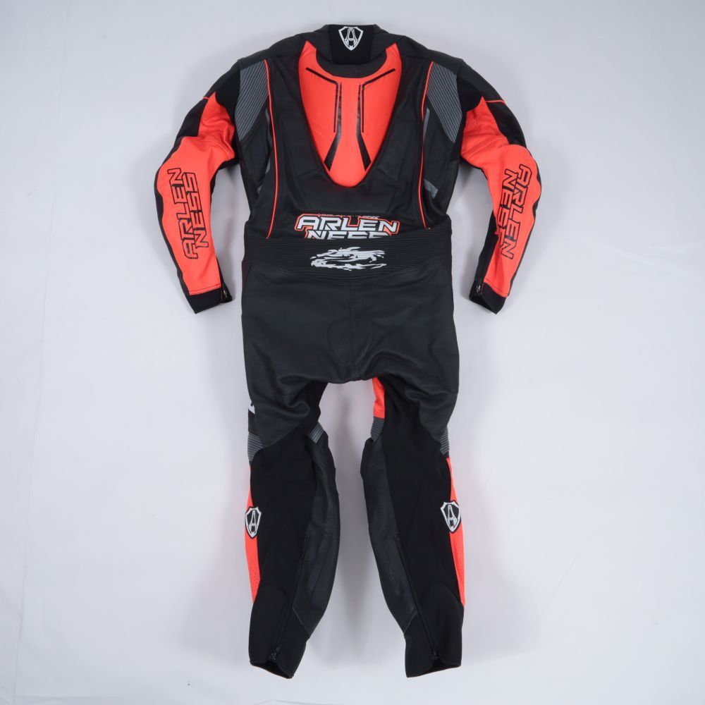 レーシング ツナギ MFJ 新品 MFJ公認 レーシングスーツ サイズ54 革ツナギ アレンネス