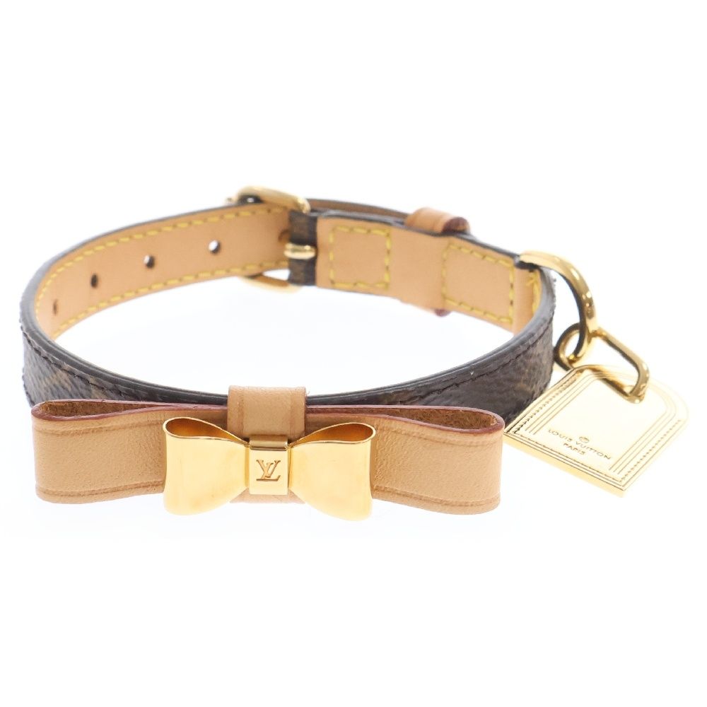 LOUIS VUITTON (ルイヴィトン) リボン付き モノグラム コリエ