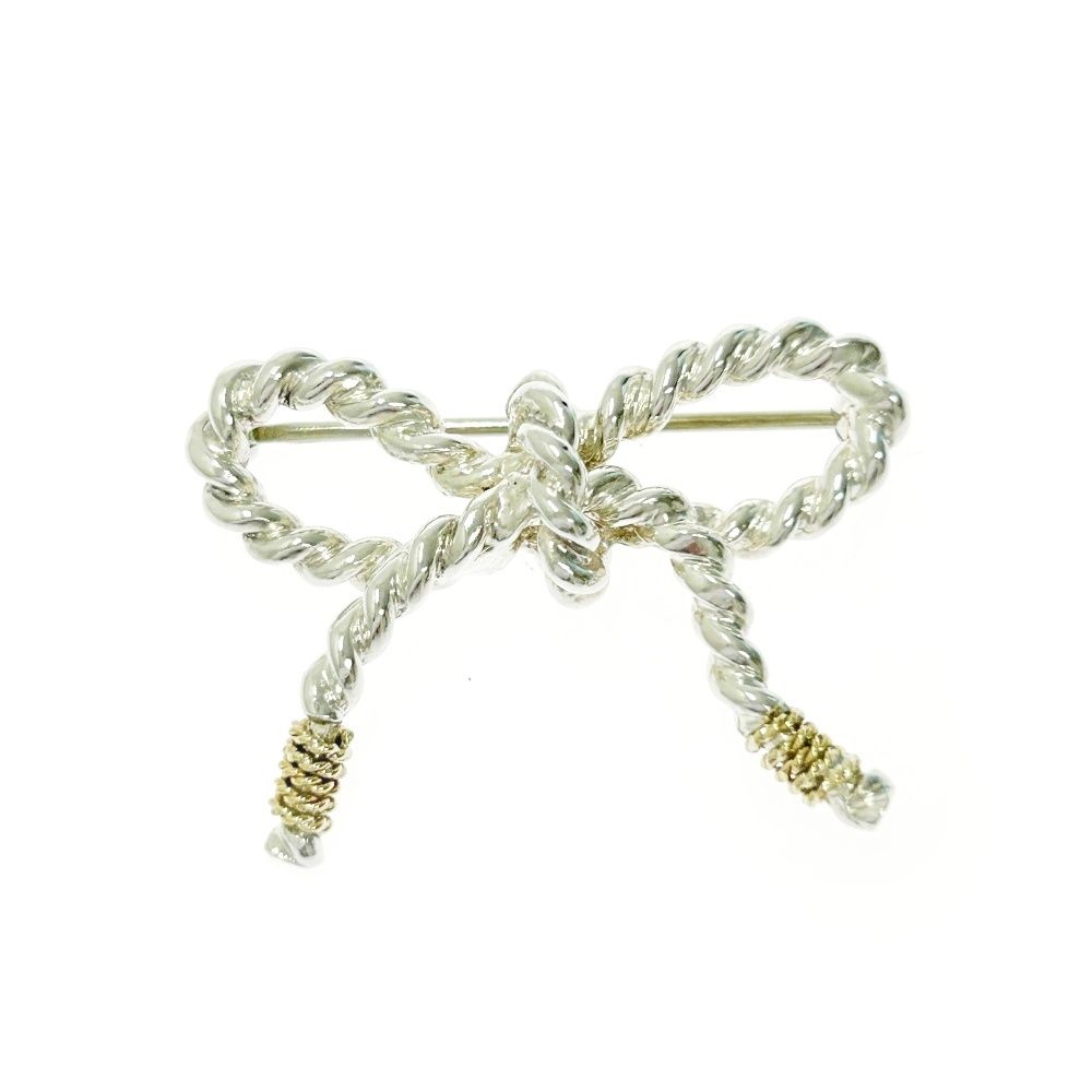 Tiffany & Co. - 極美品 Tiffany SILVER 925 リボンモチーフ