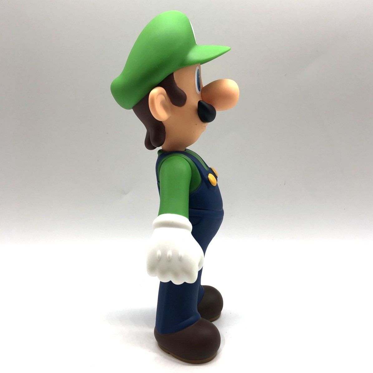 ☆スーパーマリオDX ソフビフィギュア ファイアマリオ ルイージ