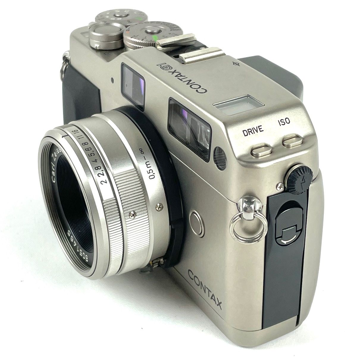 コンタックス CONTAX G1 ROM改造済 + Planar T* 35mm F2 プラナー フィルム レンジファインダーカメラ 【中古】
