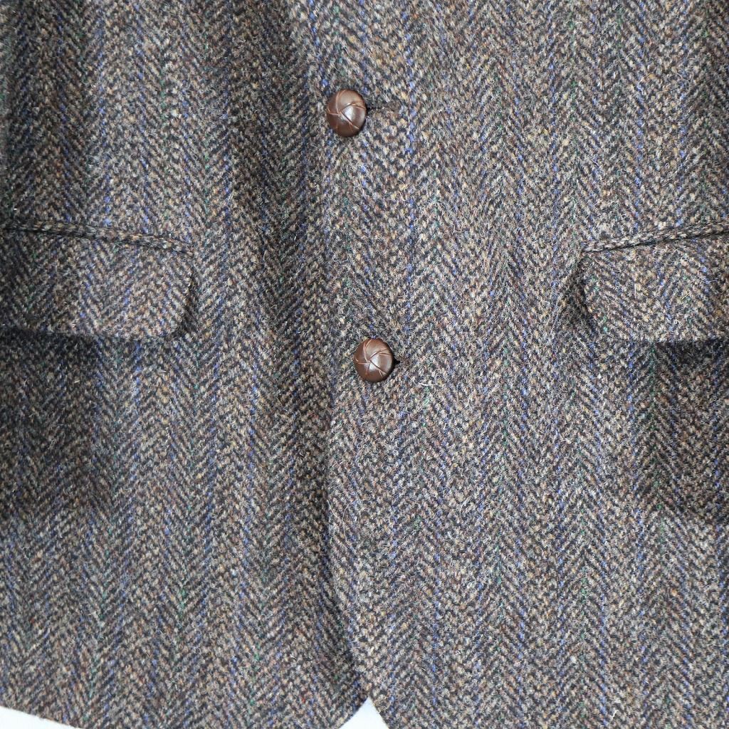 Harris Tweed ハリスツイード テーラードジャケット 防寒 防風