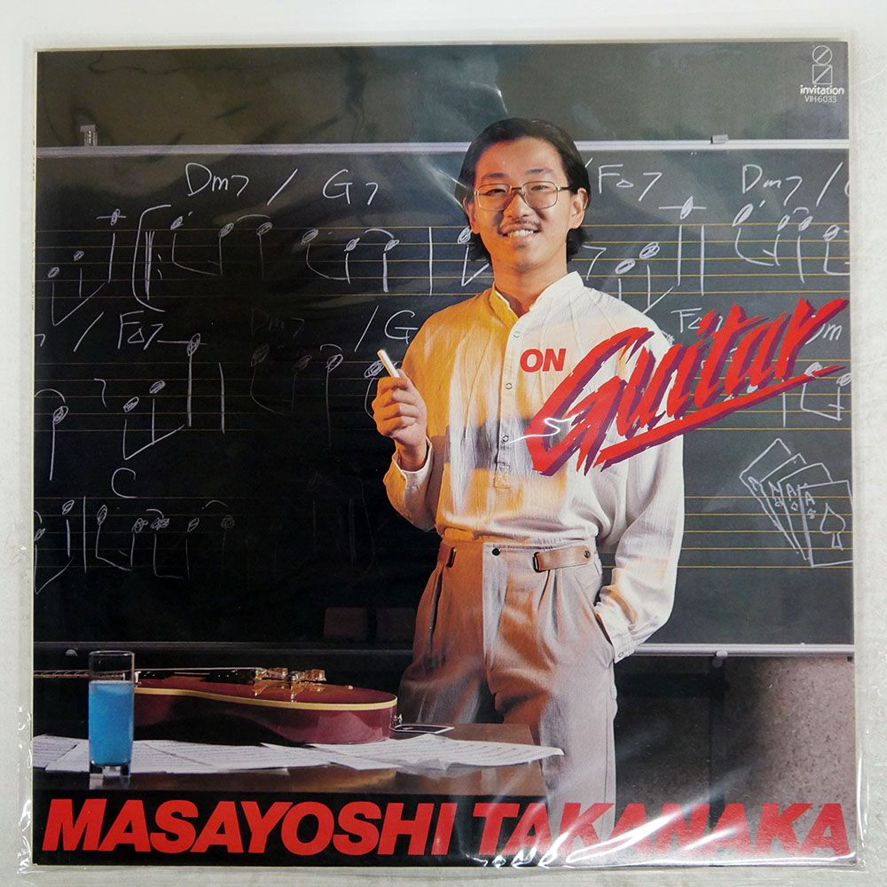国内盤 MASAYOSHI TAKANAKA/ON GUITAR/INVITATION VIH6033 LP
