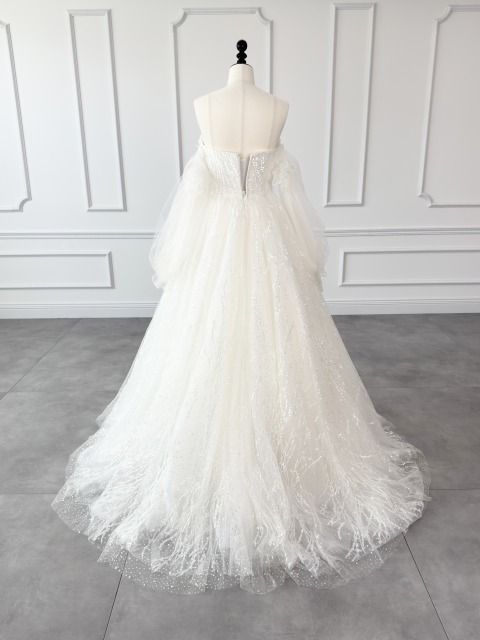 Aライン ウェディングドレス