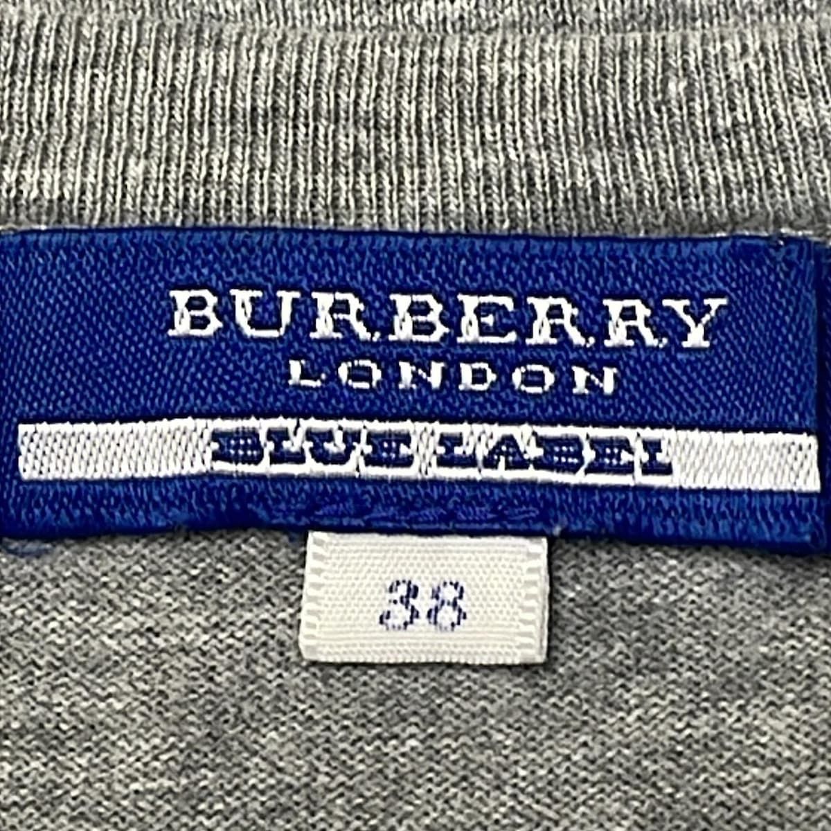 【美品】バーバリー ブルーレーベル  サイズ 38  M BURBERRY BLUE LABEL - Burberry Blue Label(バーバリーブルー