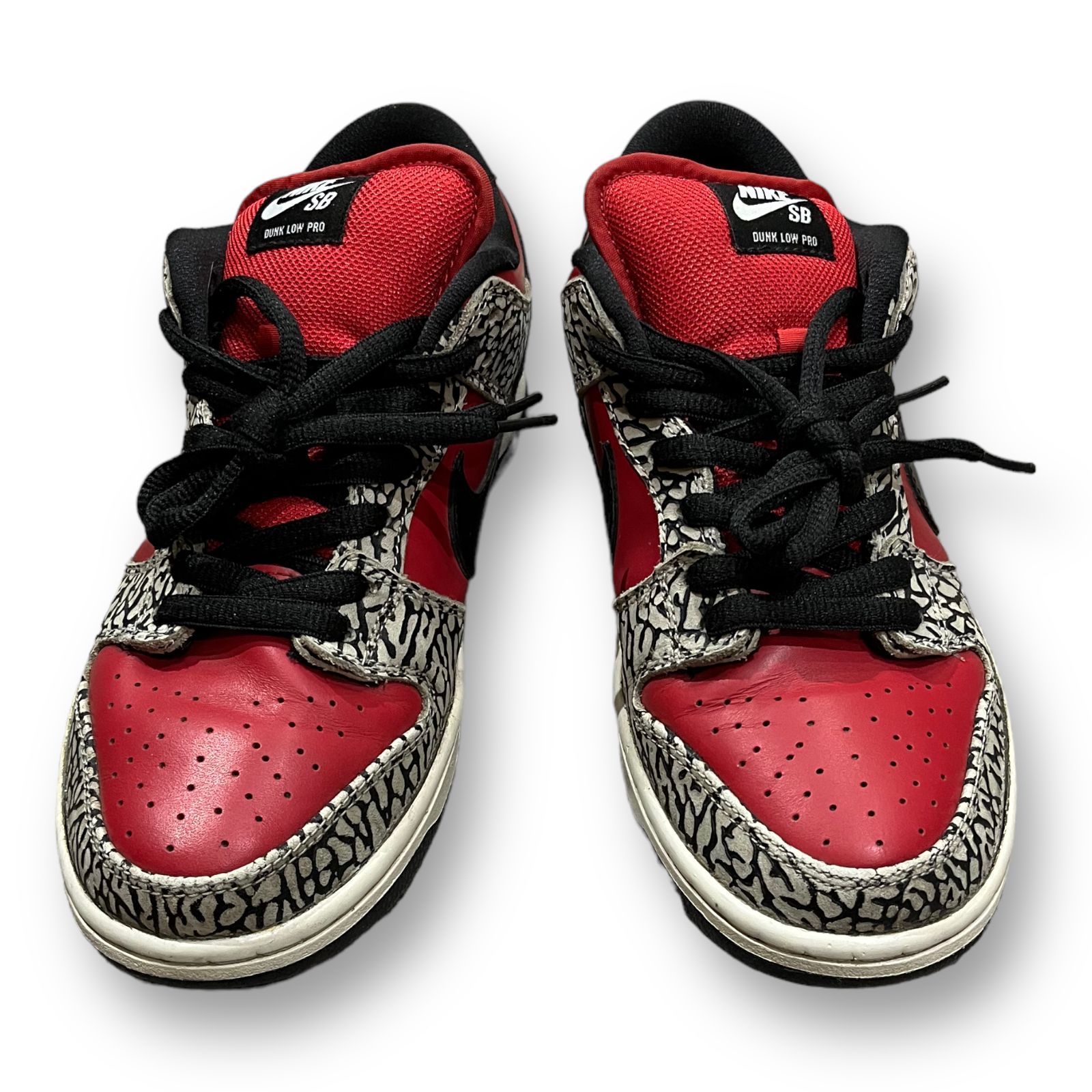 SUPREME NIKE SB Dunk Low Red Cement 2012年 313170-600 レッド
