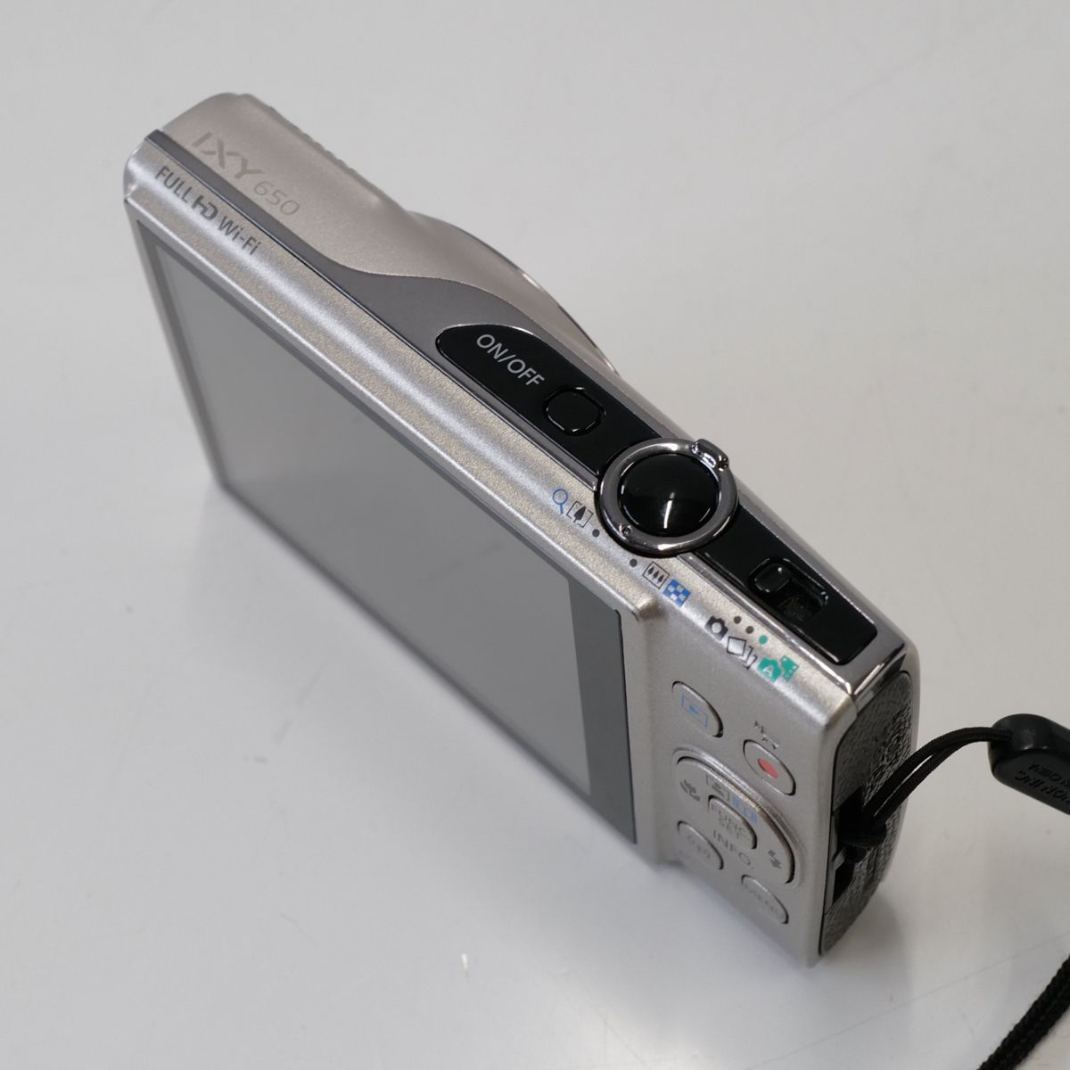 Canon IXY 650 USED美品 デジタルカメラ 光学12倍ズーム Wi-Fi