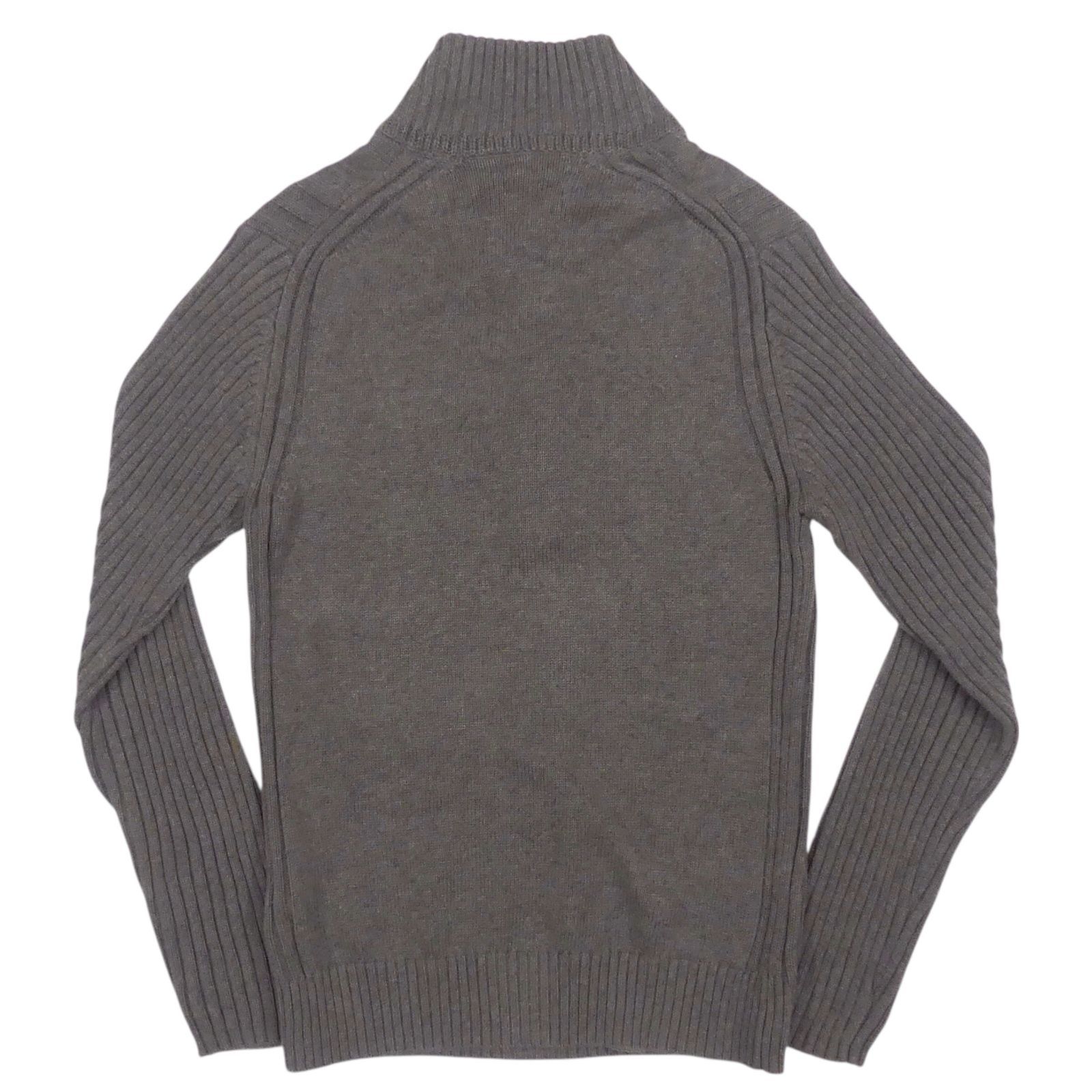 BURBERRY BLACK LABEL グレー ニット M BURBERRY BLACK LABEL】ニット Mサイズ ダークグレー BURBERRY BLACK