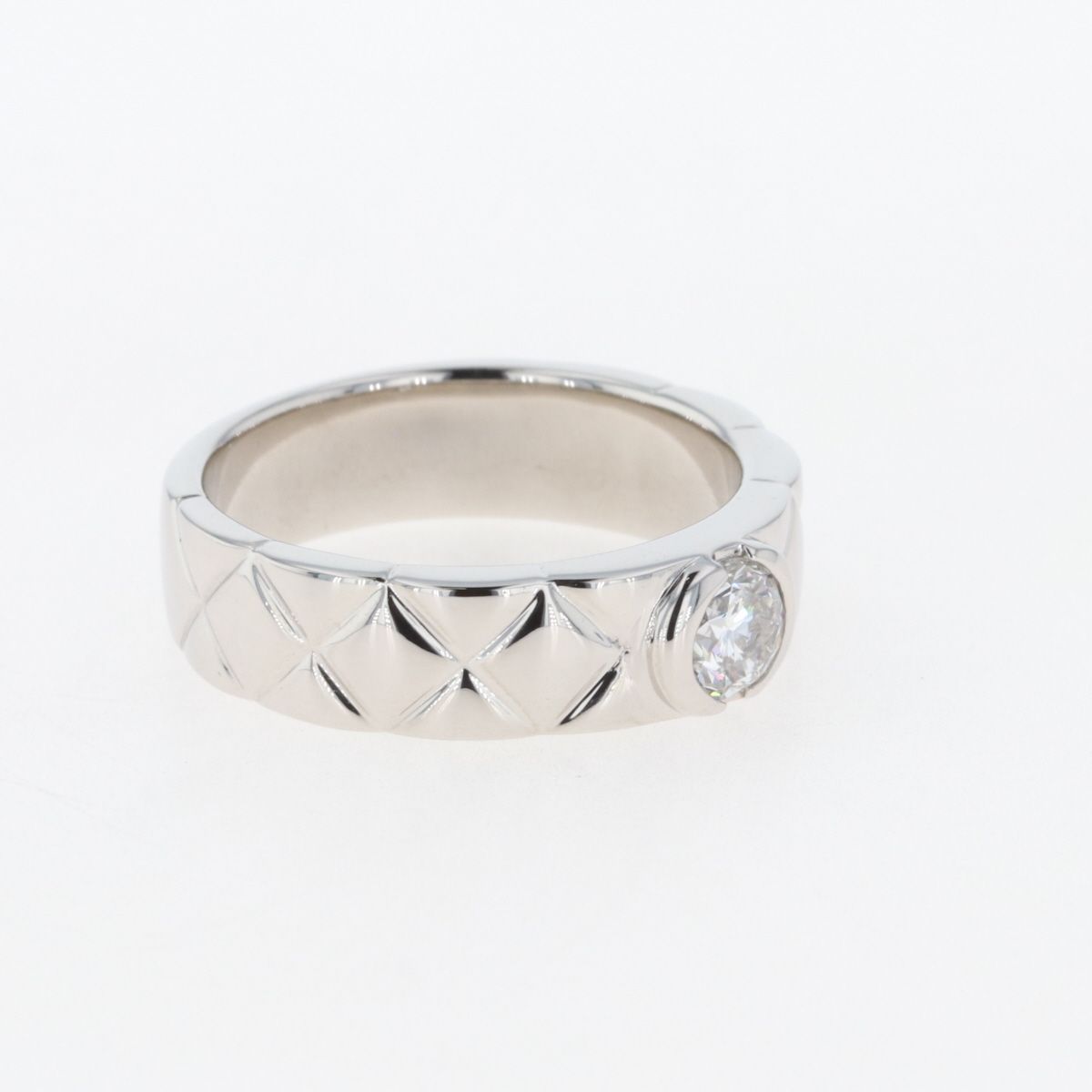 ダイヤモンド デザインリング プラチナ 指輪 リング 15号 Pt900 