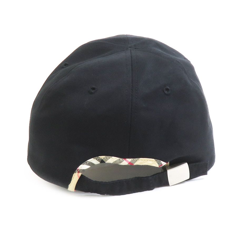 BURBERRY バーバリー キャップ ブラック 14054 ユニセックス【中古】 r10829i バーバリー BURBERRY キャップ - メルカリ