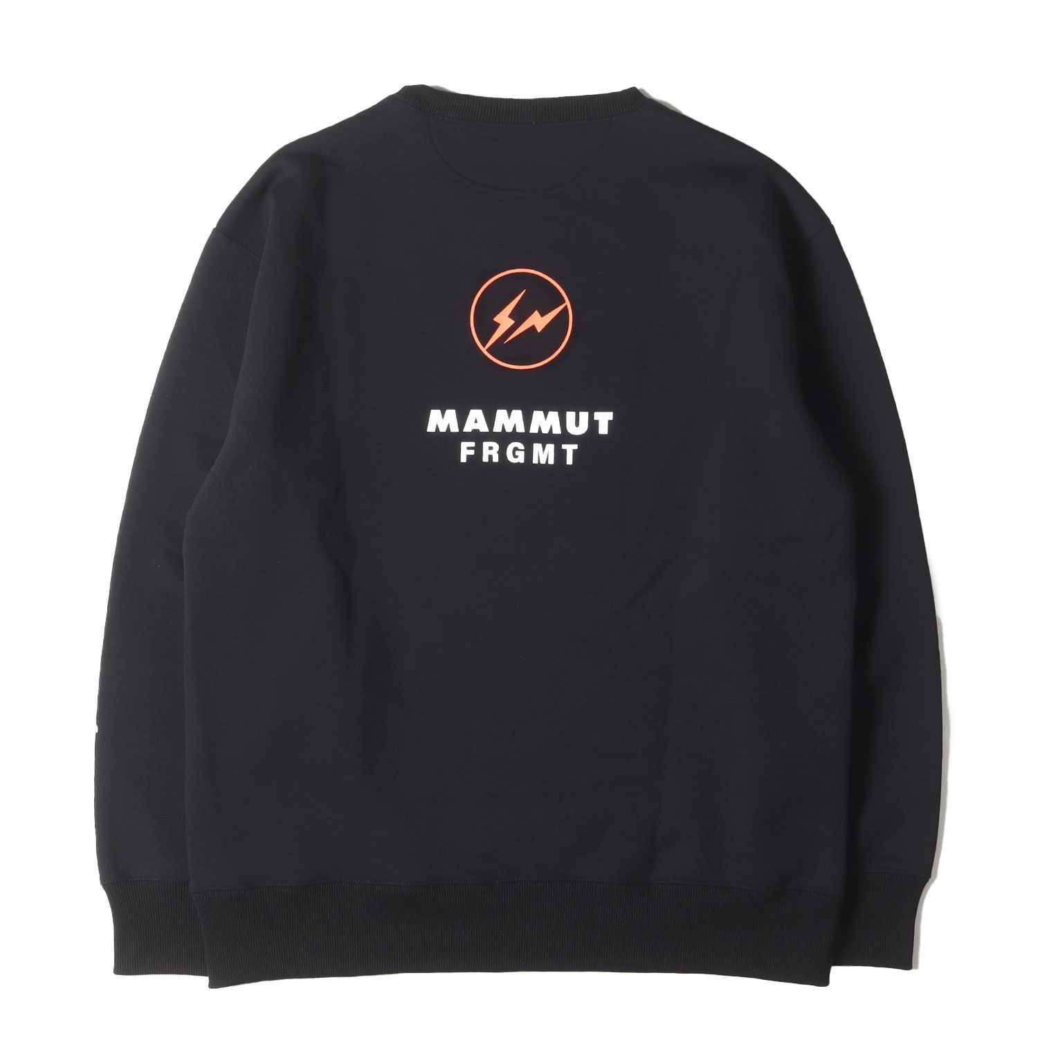 美品】MAMMUT マムート スウェット ブラック 黒 サイズ:XL | 23AW