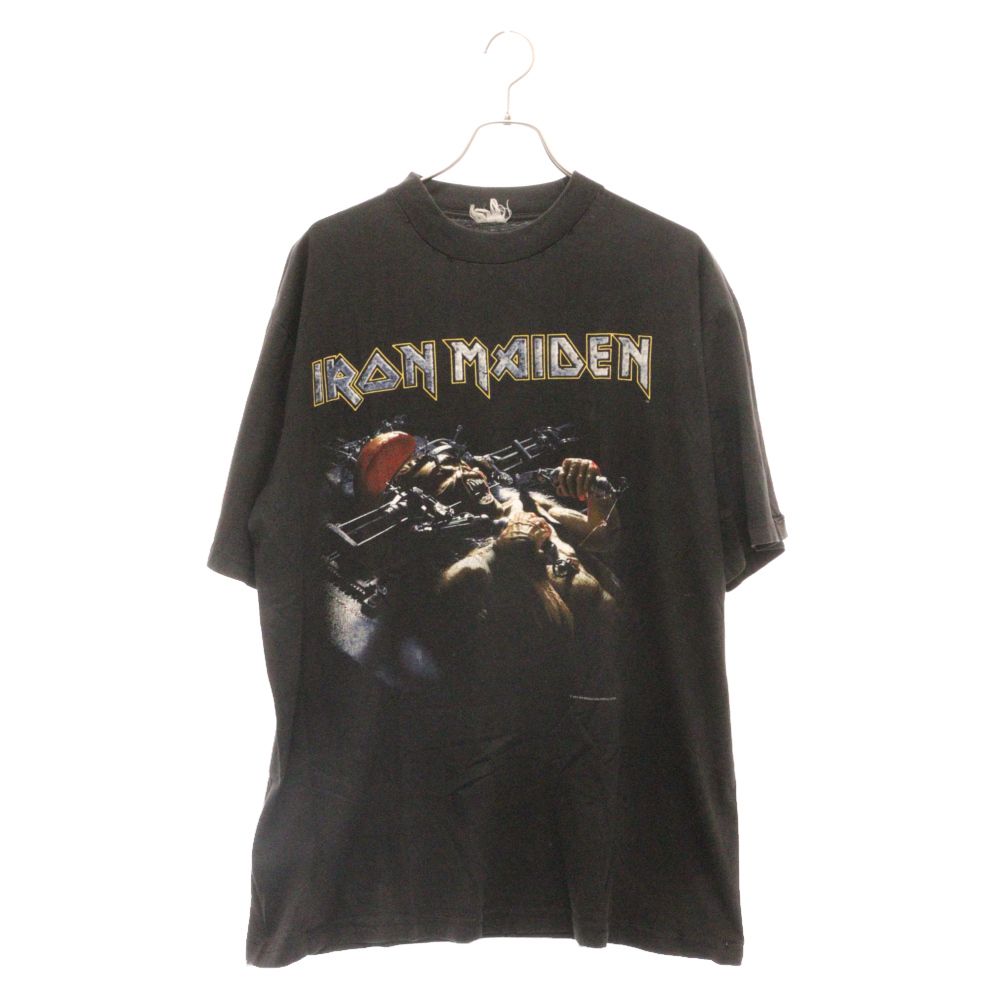 VINTAGE (ヴィンテージ) 90s IRON MAIDEN アイアンメイデン バンド ツアー半袖Tシャツ カットソー ブラック