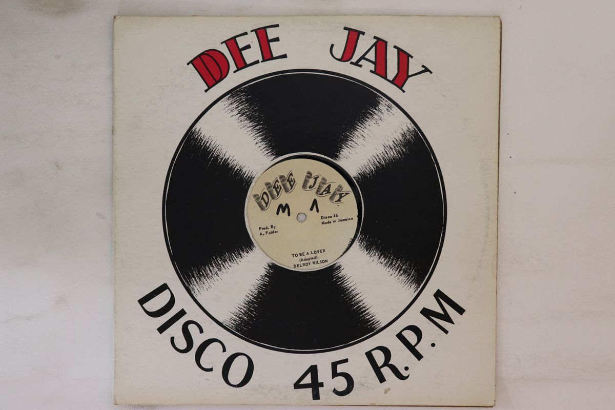 ジャマイカ12” Delroy Wilson | U-Roy To Be A Lover | Never Get Away none Dee Jay |00250