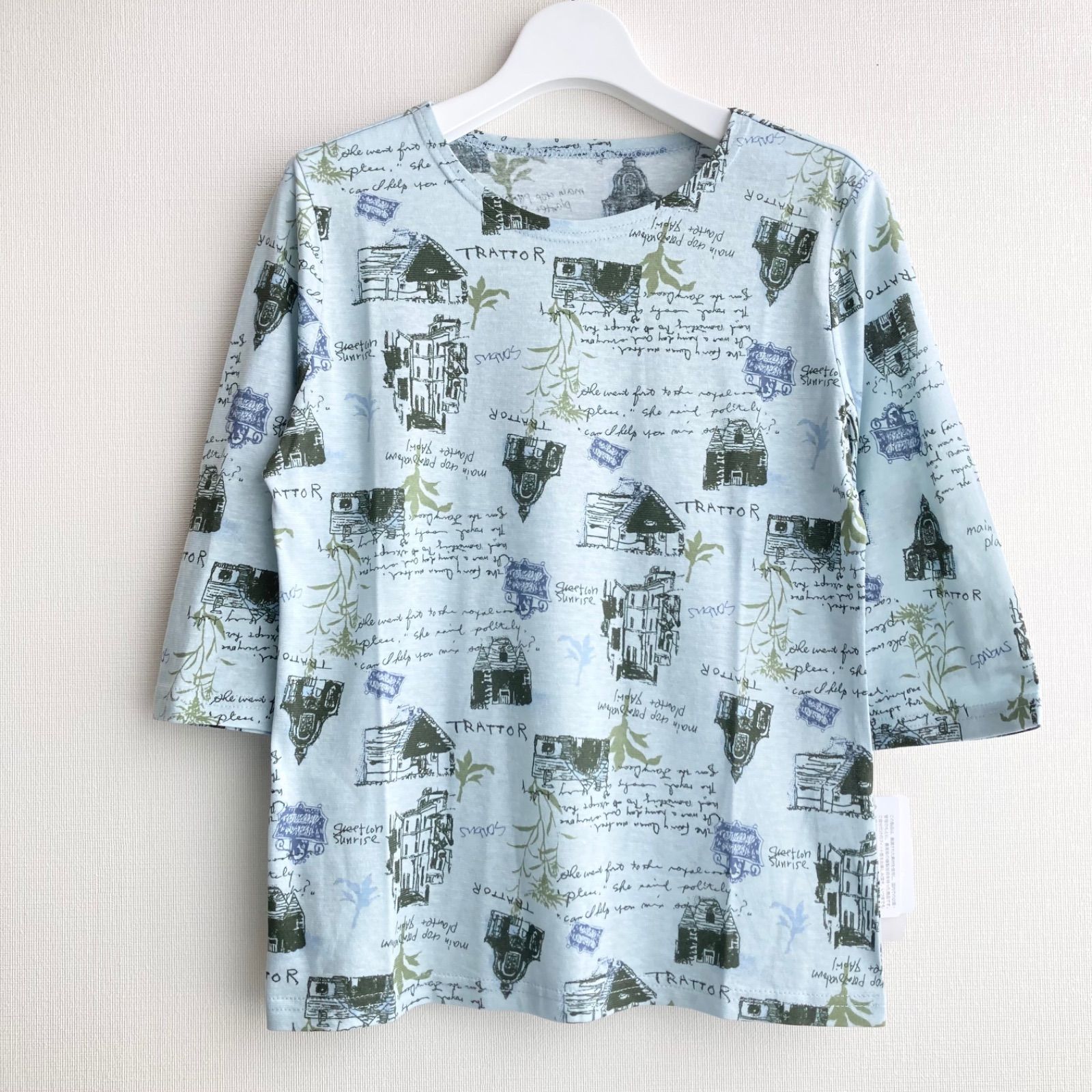 シニア服 Sサイズ 小さい 80代 70代 婦人服 レディース 高齢者 90代 春夏 7分袖 カットソー トップス 母の日 誕生日 プレゼント 小さいサイズ Sサイズ 7号 5号 ミセスシニア 夏物 綿素材 5分袖