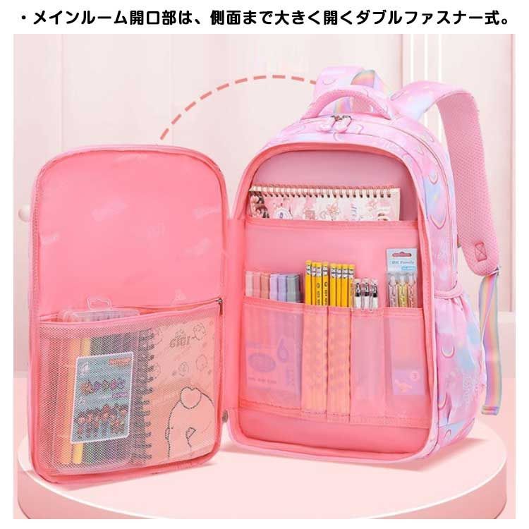 リュック キッズ 子供用リュックサック 横開きポケット 子供
