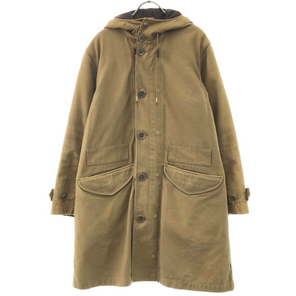 オールドジョーアンドコー 日本製 ミリタリーコート 36 カーキ OLD JOE & CO. 中綿ライナー付き メンズ オールドジョーアンドコー 日本製 ミリタリーコート 36 カーキ OLD JOE