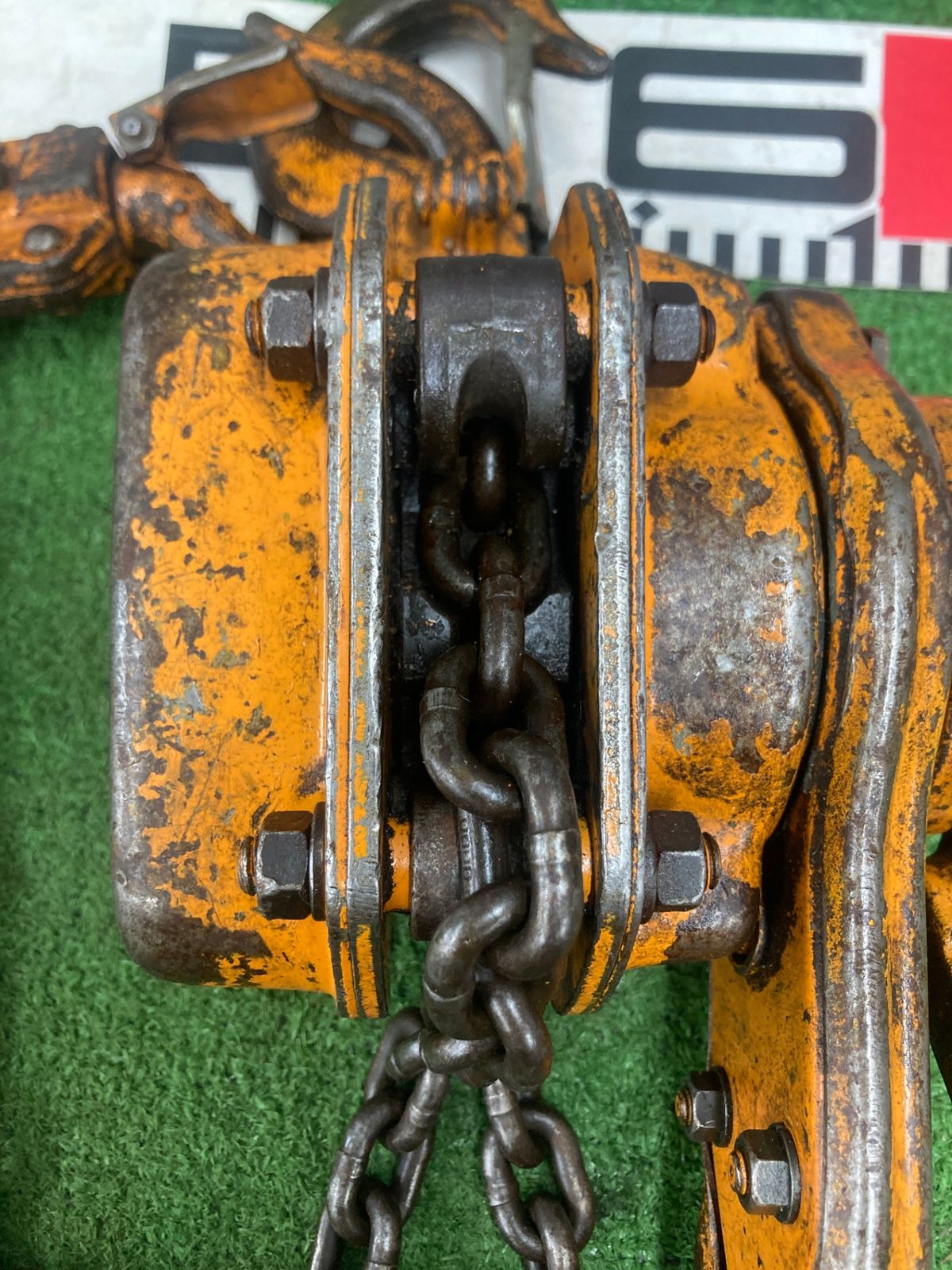 中古品】【0922】☆KITO(キトー) 3/4ton(750kg)レバーブロック